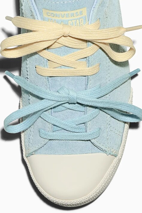 Замшеві кеди Converse Chuck Taylor Lo — SS26-OBU09E, блакитний — фото 7