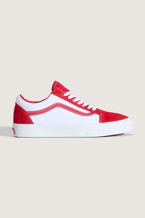 Vans Old Skool tenisówki skórzane białe niskie VN000D9Y6RT1