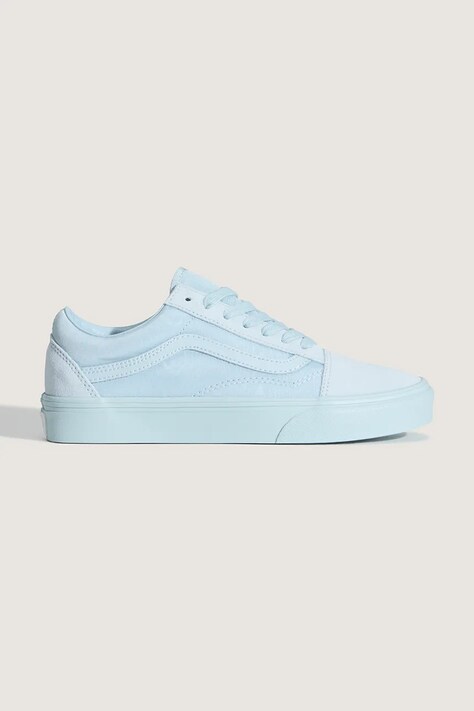 Vans Old Skool tenisówki zamszowe niebieskie niskie VN000VABFOA1