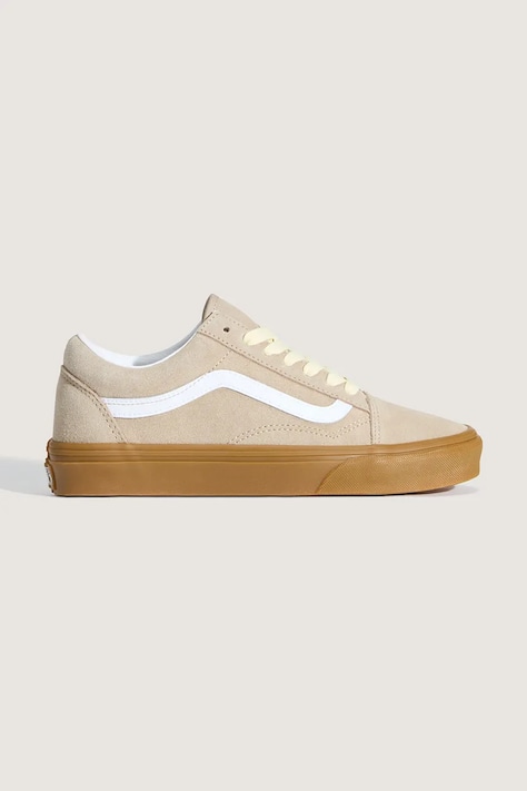 Vans Old Skool tenisówki zamszowe beżowe niskie VN000D6W1O31