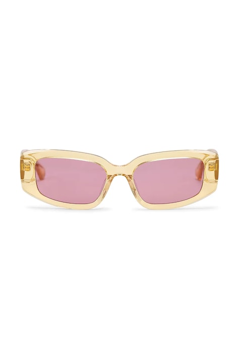 Kurt Geiger London okulary przeciwsłoneczne damskie Kensington żółte 5509193679
