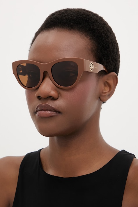 Burberry okulary przeciwsłoneczne damskie brązowe 0BE4491