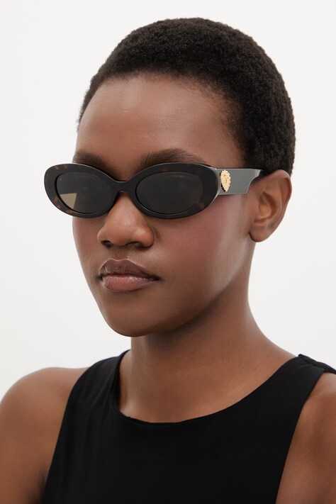 Dolce & Gabbana okulary przeciwsłoneczne damskie brązowe 0DG4537