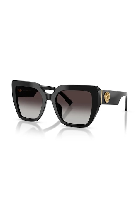 Dolce & Gabbana okulary przeciwsłoneczne kwadratowe damskie czarne 0DG4538