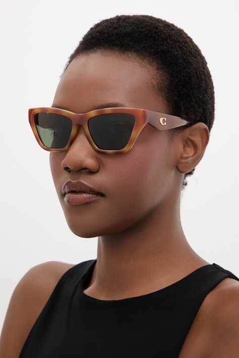 Coach okulary przeciwsłoneczne damskie brązowe 0HC8449U