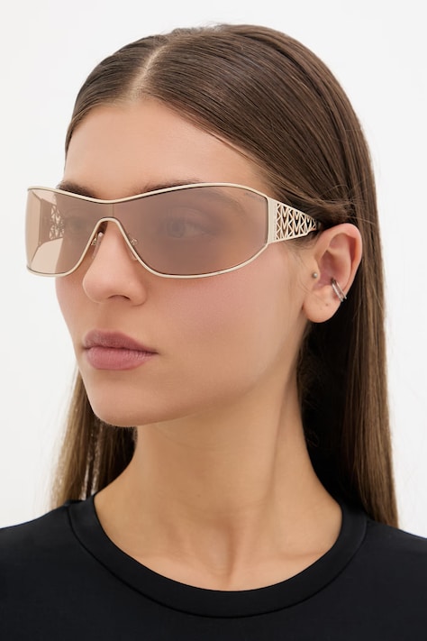 Michael Kors okulary przeciwsłoneczne damskie złote MK1180