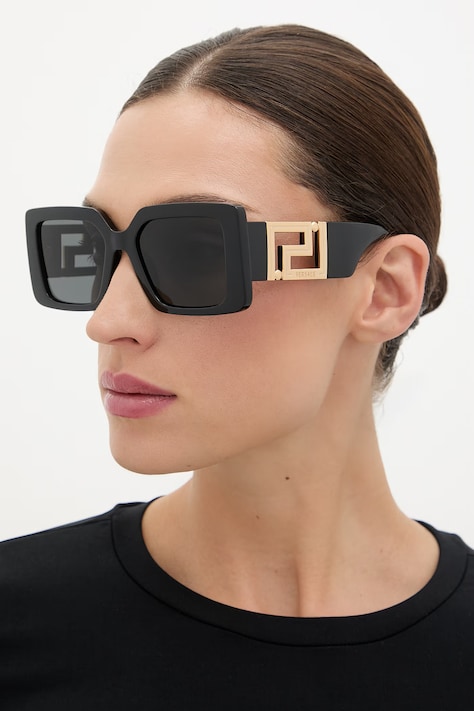 Versace okulary przeciwsłoneczne damskie czarne 0VE4505U