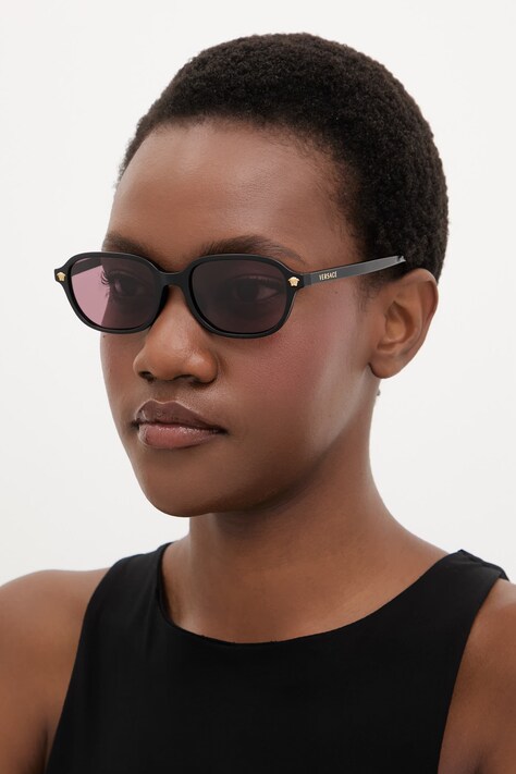 Versace okulary przeciwsłoneczne damskie czarne 0VE4514D