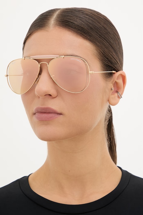 Ray-Ban pilot sunčane naočale za žene RAY-BAN X DOLCE&GABBANA narančaste 0RB3029M