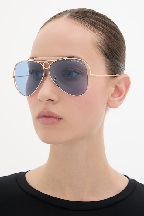 Ray-Ban slnečné okuliare dámske RAY-BAN X DOLCE&GABBANA modré 0RB3138M