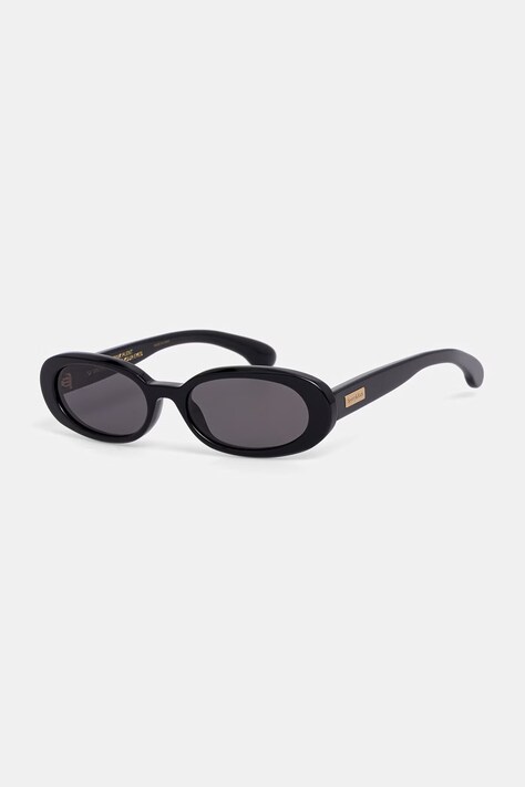 Sporty & Rich okulary przeciwsłoneczne damskie czarne AC071600300BA01