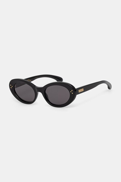 Sporty & Rich okulary przeciwsłoneczne damskie czarne AC049600300BA01