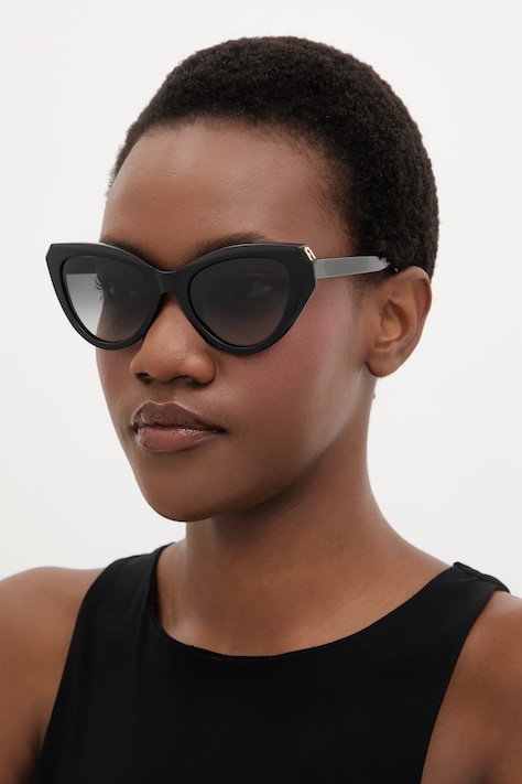 Furla sunčane naočale mačje oči za žene crne WD00175 A.0116 O6000