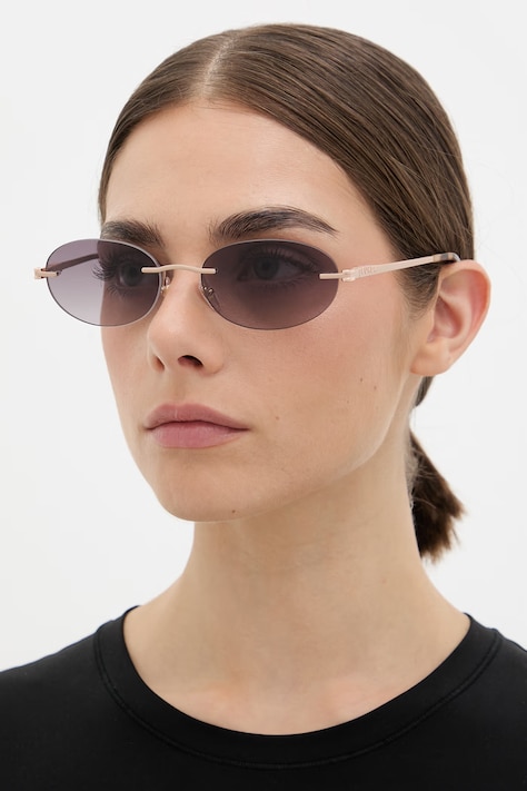 Furla okulary przeciwsłoneczne damskie beżowe WD00184 MT0000 B4L00