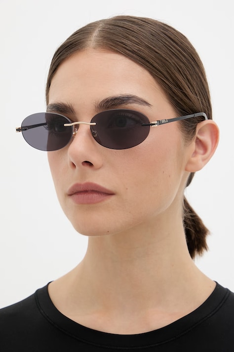 Furla okulary przeciwsłoneczne damskie czarne WD00184 MT0000 O6000
