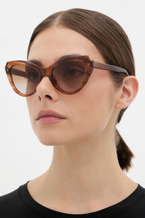 Furla ochelari de soare cat eye pentru femei portocalii WD00175 BX4551 RY000