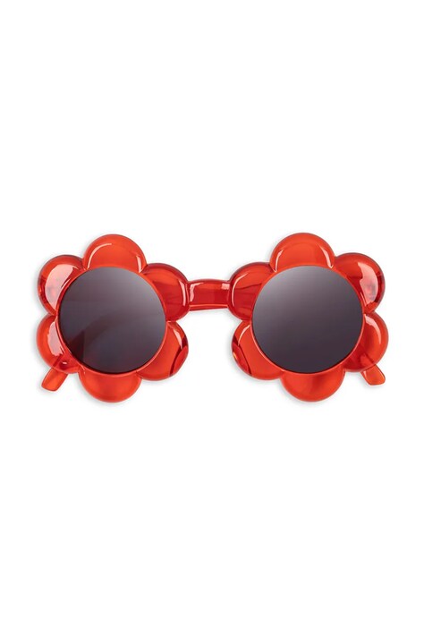 Konges Sløjd okulary przeciwsłoneczne dziecięce SUNGLASSES JUNIOR FLOWER kolor czerwony KS102799