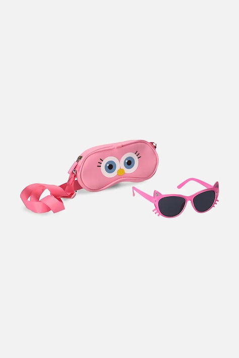 Coccodrillo slnečné okuliare detské ružové SUNGLASSES