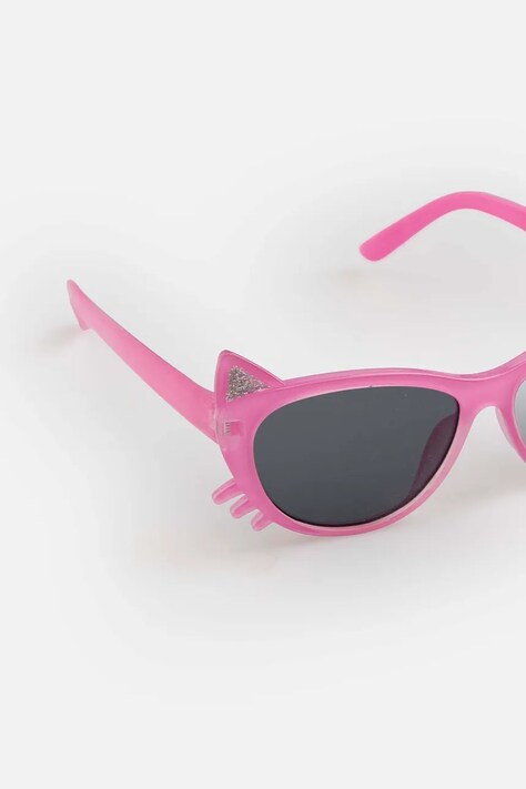 Coccodrillo okulary przeciwsłoneczne dziecięce różowe SUNGLASSES