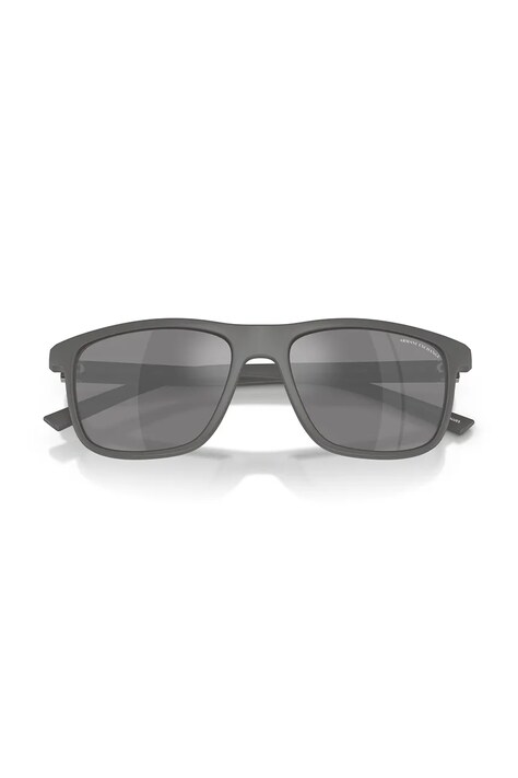 Armani Exchange сонцезахисні окуляри чоловічі — SS26-OKM00L, сірий — фото 6