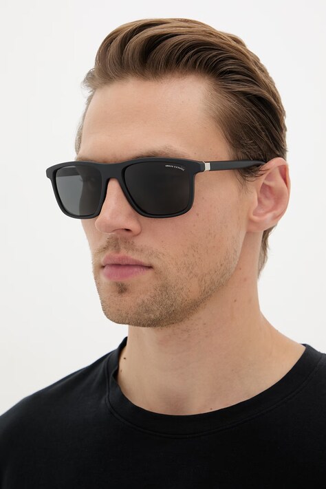 Armani Exchange sluneční brýle pánské černé 0AX4167SU
