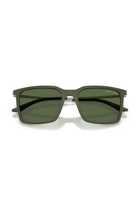 Armani Exchange сонцезахисні окуляри чоловічі — SS26-OKM00N, зелений — фото 6