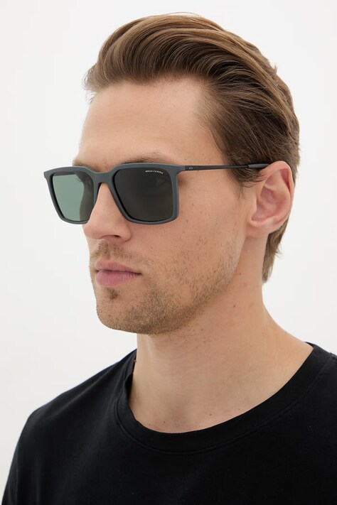 Armani Exchange sluneční brýle pánské šedé 0AX4170SU