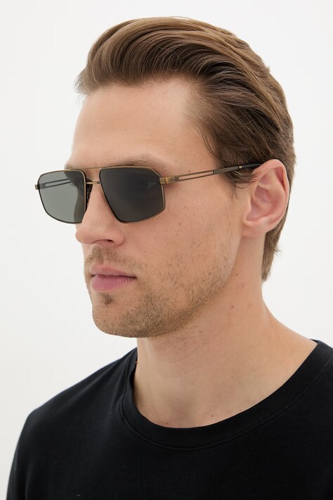 Emporio Armani sunčane naočale za muškarce zlatne 0EA2173