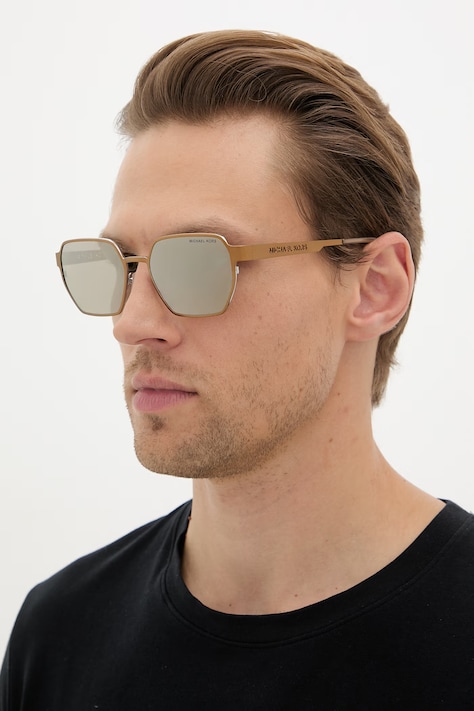 Michael Kors sluneční brýle pánské zlaté 0MK1183