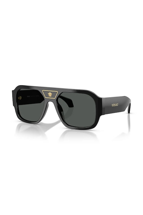 Versace okulary przeciwsłoneczne męskie czarne 0VE4508U
