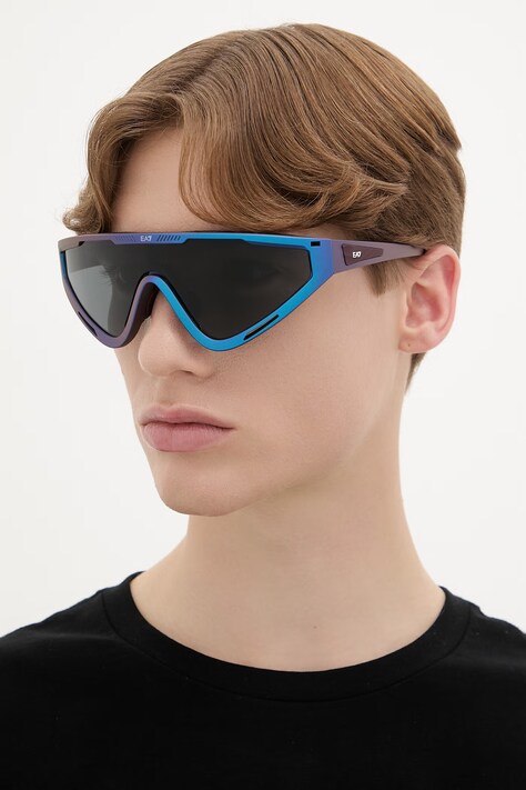 EA7 Emporio Armani сонцезахисні окуляри чоловічі блакитні 0Q74001.629187