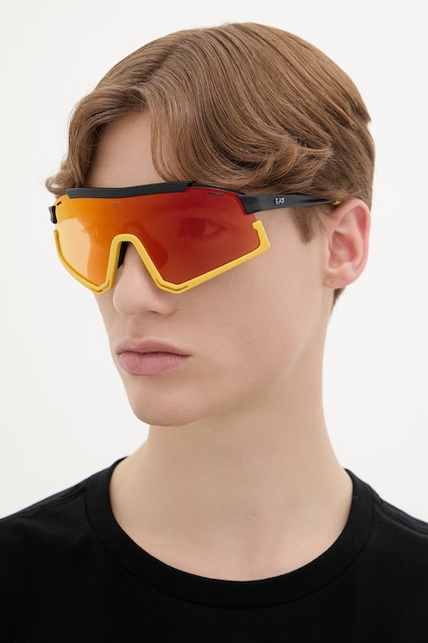 EA7 Emporio Armani сонцезахисні окуляри чоловічі жовті 0Q74006.63556S