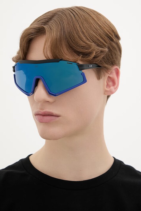 EA7 Emporio Armani сонцезахисні окуляри чоловічі блакитні 0Q74006.635655