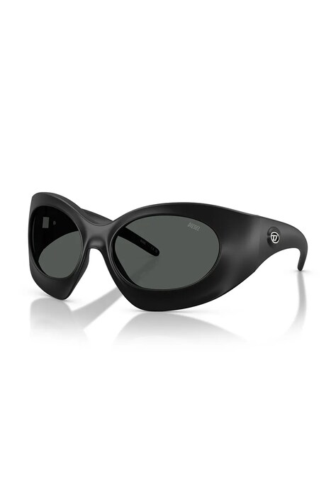 Diesel okulary przeciwsłoneczne damskie czarne 0DL3014U