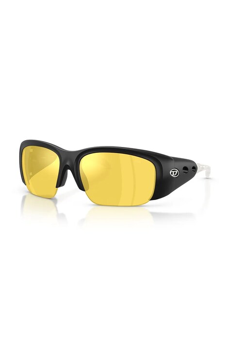 Diesel okulary przeciwsłoneczne czarne 0DL3016U