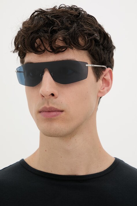 Ray-Ban сонцезахисні окуляри срібні 0RB3781