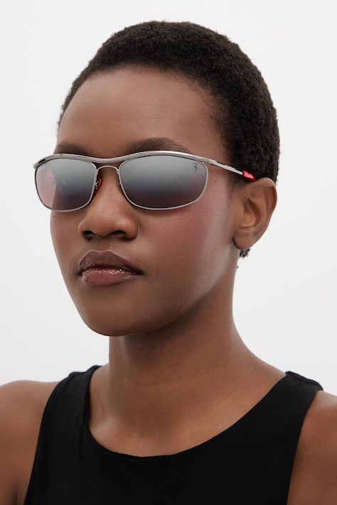 Слънчеви очила Ray-Ban SCUDERIA FERRARI COLLECTION в сребристо 0RB3819M