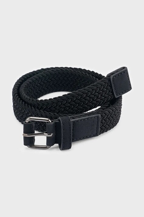 Mayoral pasek dziecięcy kolor czarny 10202