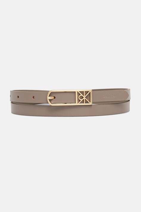 Calvin Klein pasek damski kolor beżowy LV04F7057G