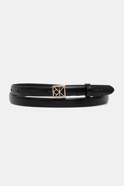 Calvin Klein pasek damski kolor czarny LV04F7061G