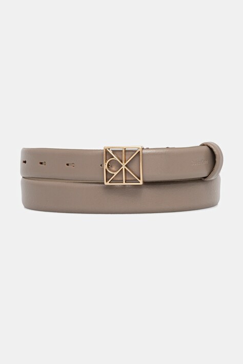 Calvin Klein pasek damski kolor beżowy LV04F7072G