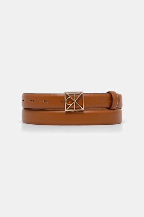 Calvin Klein opasok dámsky hnedý LV04F7072G
