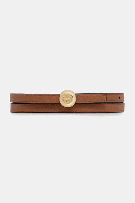 Tory Burch двосторонній ремінь жіночий шкіряний — SS26-PAD00N, чорний — фото 2