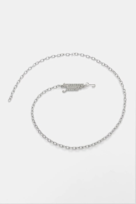 Tommy Jeans pasek damski kolor srebrny AW0AW18264