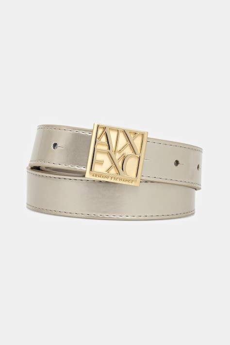 Armani Exchange pasek damski kolor beżowy XW002223 AF21362