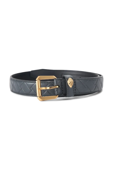 Kurt Geiger London curea de piele Kensington culoarea negru, 5256121109