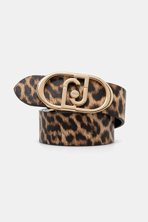 Liu Jo pasek dwustronny damski brązowy AA6238 E1121