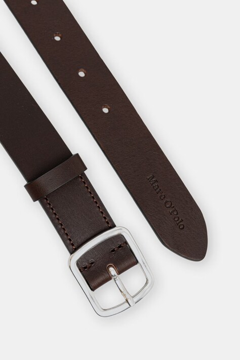 Marc O'Polo pasek damski skórzany brązowy 5000011542