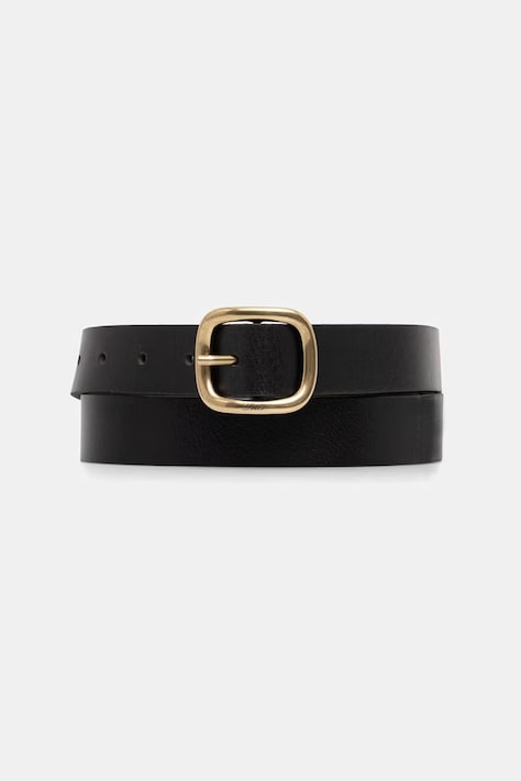 Кожен колан Levi's CAMERON LONG LENGTH в черно 005BW