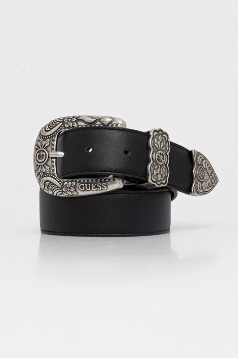 Ремінь Guess колір чорний BW9346 P6235